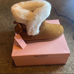 juicy contour fur boots